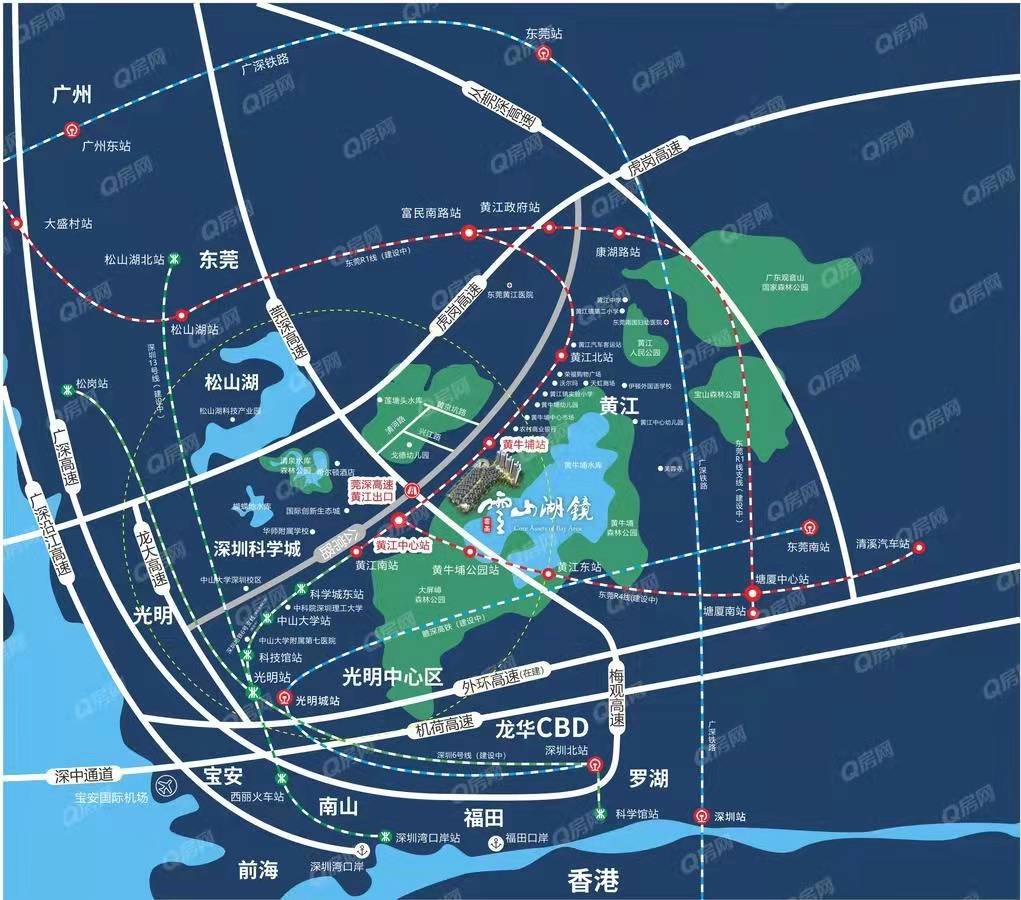 富基云山湖鏡，悅湖花園-均價(jià)31000元/平