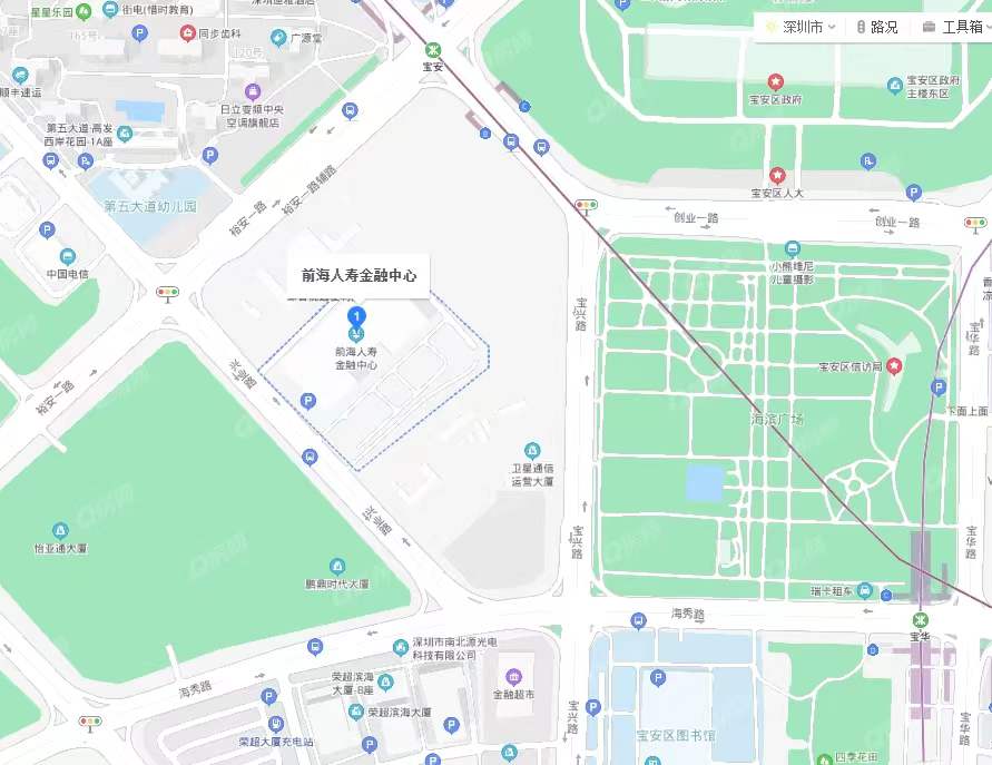 前海人壽金融中心，前海人壽大廈-均價180元/平